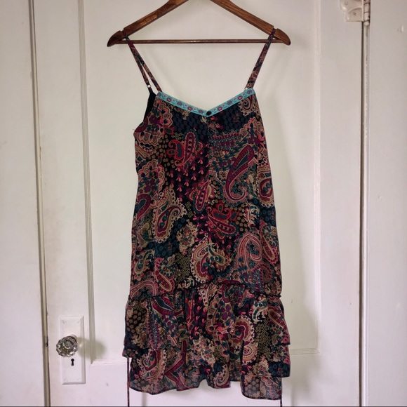 Bohemian Paisley Summer Dress - Picture 1 of 3